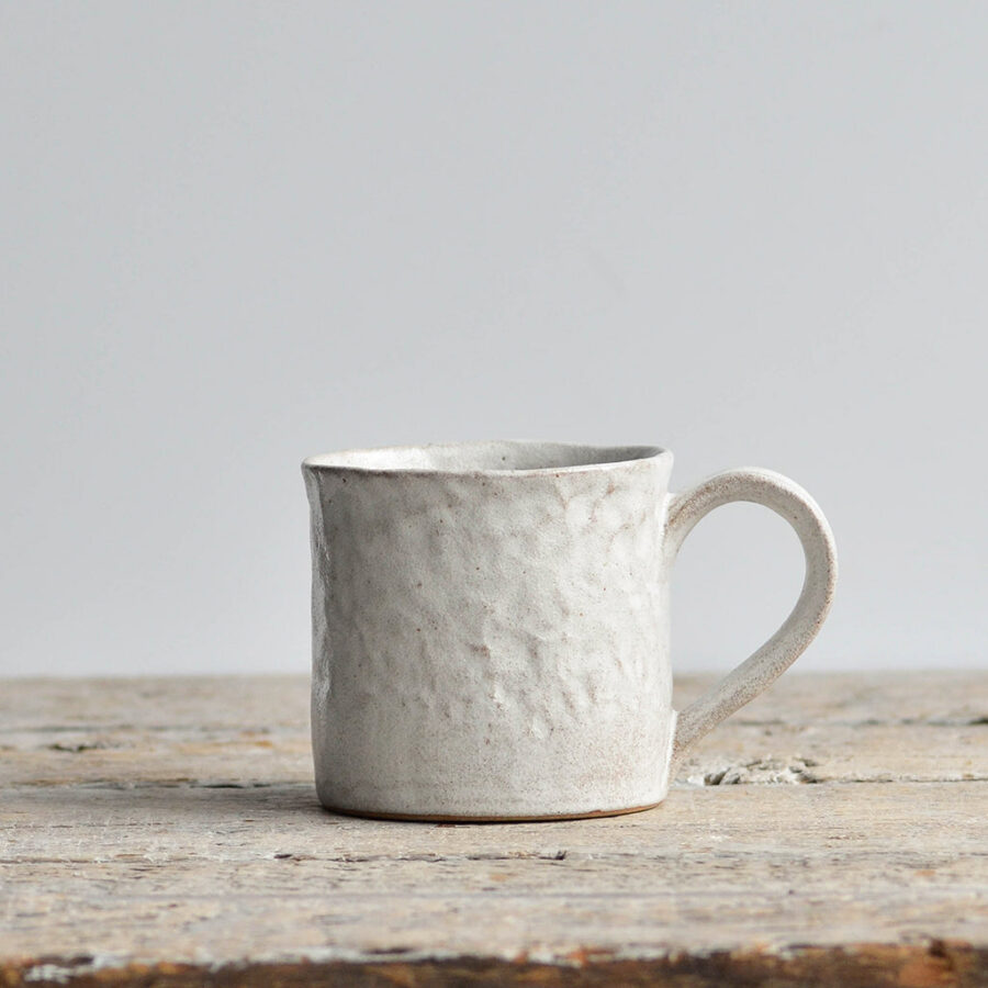 Hand-Moulded Dimple Coffee Mug
