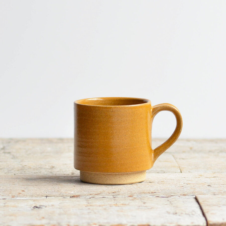 Stackable Latte Mug - Ochre